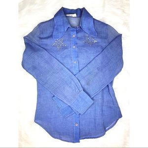❌SOLD❌ Vintage 70s Button Up Shirt
